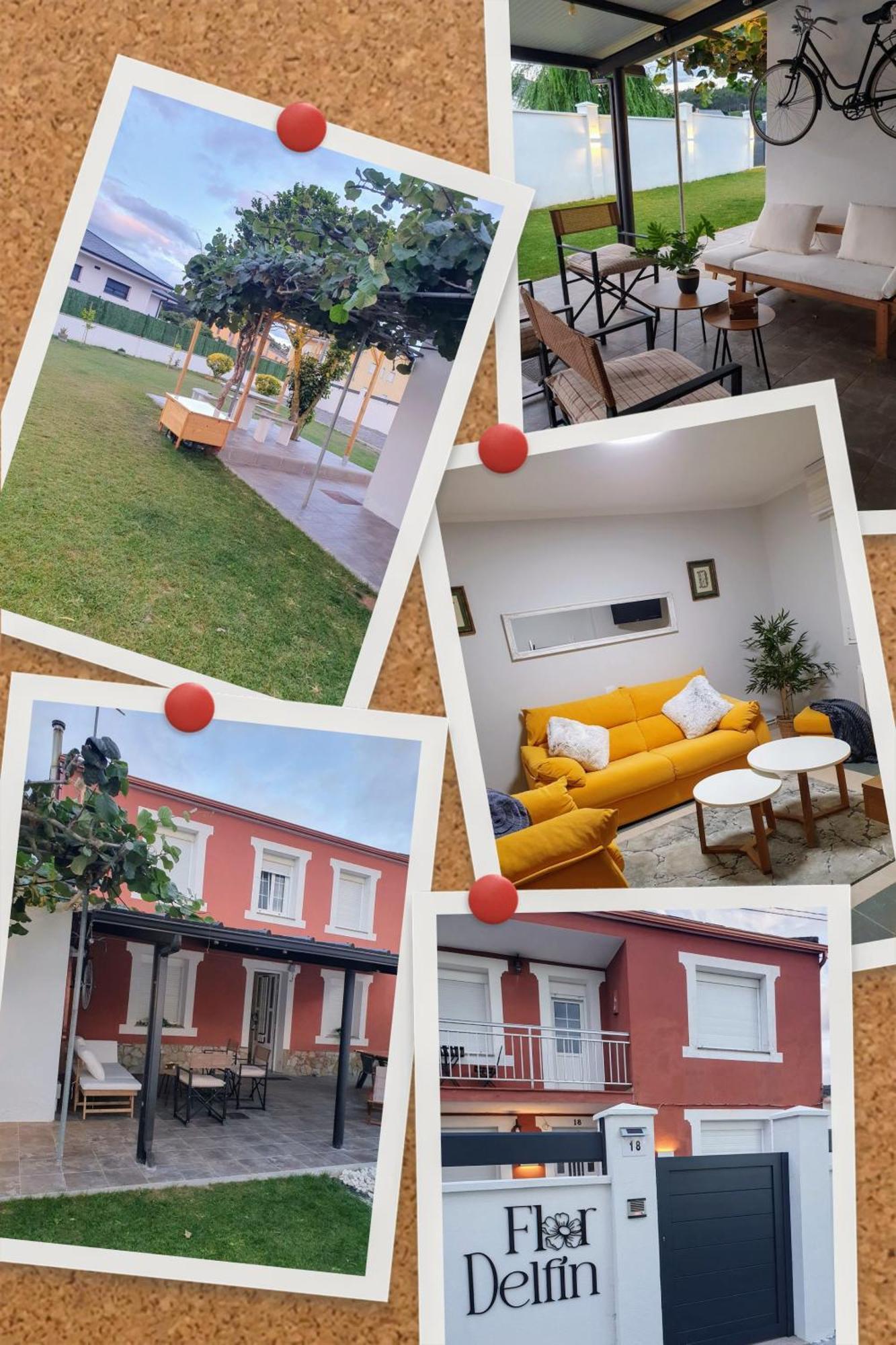 Vila Casa Flor Delfin Ribadeo Exteriér fotografie